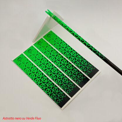 Wraps -00 FLUORESCENTI ASTRATTO NERO - immagine 6