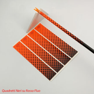 Wraps -00 FLUORESCENTI QUADRATINI NERI