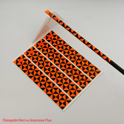 Wraps -00 FLUORESCENTI TRIANGOLI NERI - immagine 2
