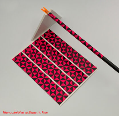 Wraps -00 FLUORESCENTI TRIANGOLI NERI - immagine 4